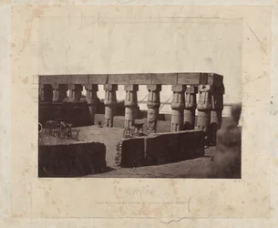 Remains of the Luxor Temple (Égypte)