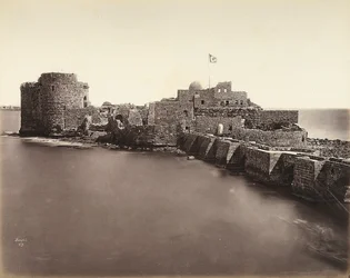 View of a Fortress on the Sea