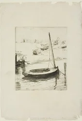 The Boat with Lowered Sail