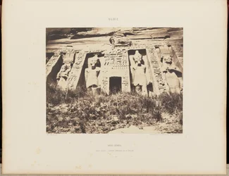 Abu Simbel. Small Temple - Central Part of the Facade
