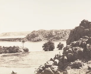 Tâfah, Rochers Granitiques sur les Rives du Nil, 1851-52, printed 1853-54