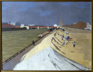 Pile of White Sand (Banks of the Seine)