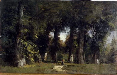 Forest Edge (front), Animated Landscape (back)
