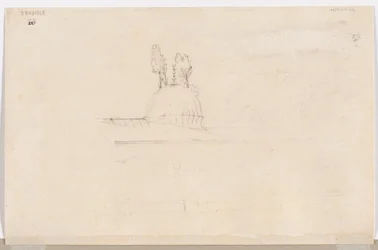 Sketch for Pavilion Near a Mosque