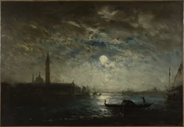 Venice and the Campanile in the Moonlight, between 1870 and 1890