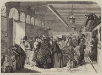 Hastings Railway Station, the Arrival of the Down-Train