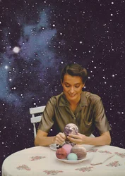 Woman Peeling the Earth, 2020