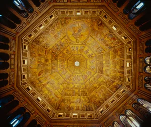 Domed Ceiling of St Johns Baptistry, Florence