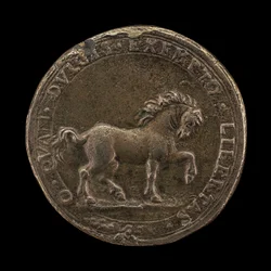 Horse Pawing the Earth, c.1545 (reverse)