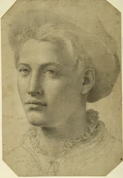 Portrait Head of a Youth Wearing a Cap, c.1530-40
