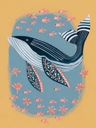 Blue Whale Ocean Life