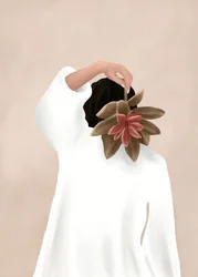 Gentle Succulent Bloom