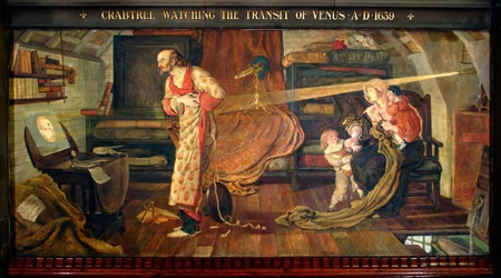 Crabtree Watching the Transit of Venus AD 1639