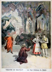 Performance of Les Sept Chateaux du Diable, Theatre du Chatelet, Paris