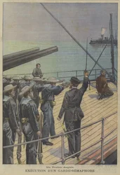 A British traitor: execution of a semaphore signaller on board a warship