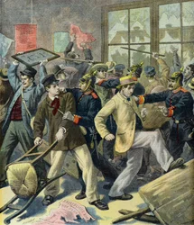 Rebellion of Conscripts from Alsace Lorraine in German Stations