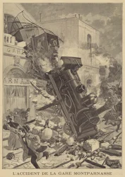 Train Crash at the Gare Montparnasse