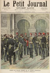 Return of the Grand Cordon of the Legion of Honour to the New Khedive of Egypt, from 