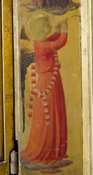 Angel Playing a Trumpet (detail)