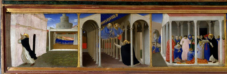 From Left to Right, St. Dominica and Pope Innocent III