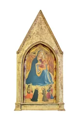 Madonna of the Humility, St. John the Baptist and Paul: Meeting of St. Dominic and Francis of Assisi
