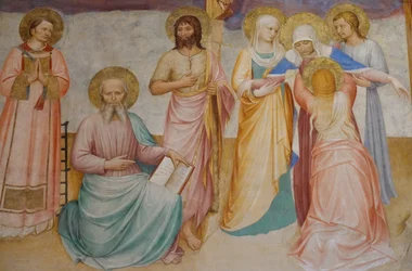 Crucifixion with Saints