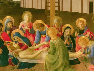 Lamentation over the Dead Christ (detail)