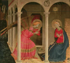 The Annunciation (detail)