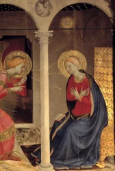 The Annunciation - Pala de Cortone