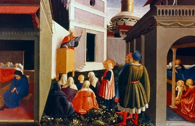 The Vocation of St Nicholas, 1437