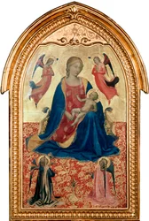 Virgin and Child with Angels, c1425
