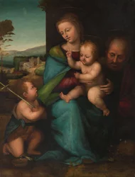 The Holy Family with Saint John the Baptist, c.1505-1515