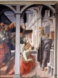 The Annunciation (detail)