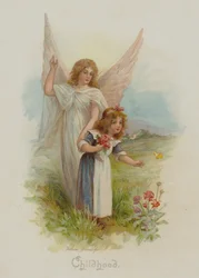 Childhood (chromolithograph)