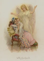 Motherhood (chromolithograph)