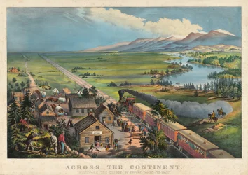 Across the Continent: "Westward the Course of Empire Takes its Way"