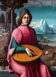 Portrait of a Young Lute Player