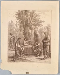 Abraham Entertaining Three Angels