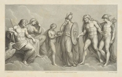 Hercules Presented To Jupiter And Juno