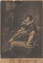 Mr. Kemble in the Character of King Richard the Third - "Richard III," Act V, Scene V