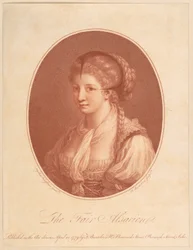 Portrait of a Beautiful Alsatian Woman