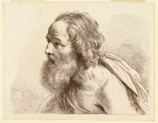 Portrait of an Old Man with a Beard, with Naked Shoulders