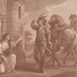 Prince Edmund, surnamed Ironside and Algitha