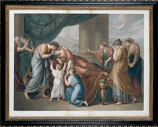 The Death of Alcestis, After Angelika Kauffman