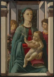 Virgin and Child with Two Angels