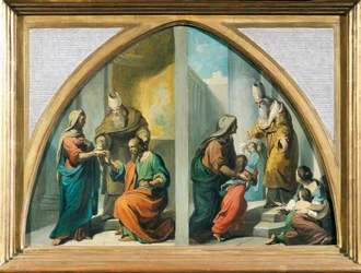 Marriage and Presentation of the Virgin Mary at the Temple