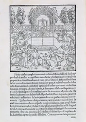 Nymphs with the Lover of Polia, illustration from a copy of 