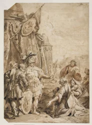The Family of Darius Kneeling Before Alexander the Great