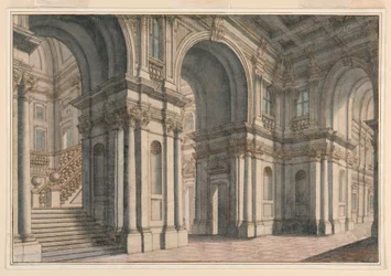 Stage Design: Palace Interior, 1700–1750