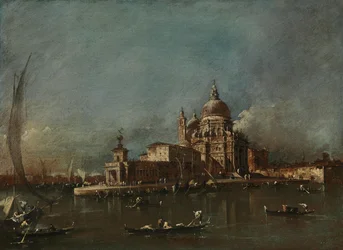 View of Santa Maria della Salute and the Dogana